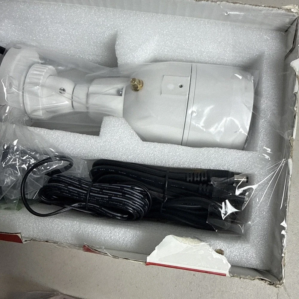 Honeywell IPCAM-WOC1 1080p Wi-Fi Bullet Camera White Open Box Some Cosmetic Wear